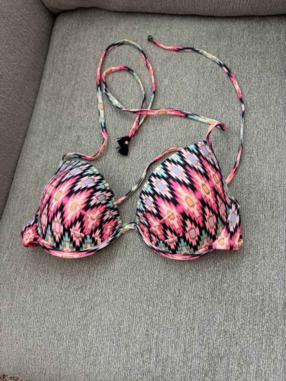 Victoria’s Secret Ikat Push-Up Bikini Top